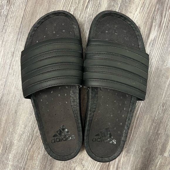 adidas Other - Adidas Adilette Ultra Boost Unisex Slides Sandals Cloud Black